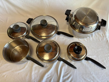 Vintage Permanent Multi Core 5 Ply Stainless Steel Cookware, 18 Pieces