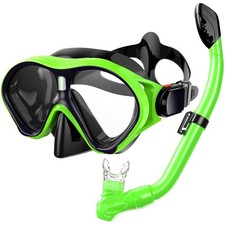 Snorkel Set, Diving for Children as Unisex Swimming Goggles, Anti-Fog Diving ...
