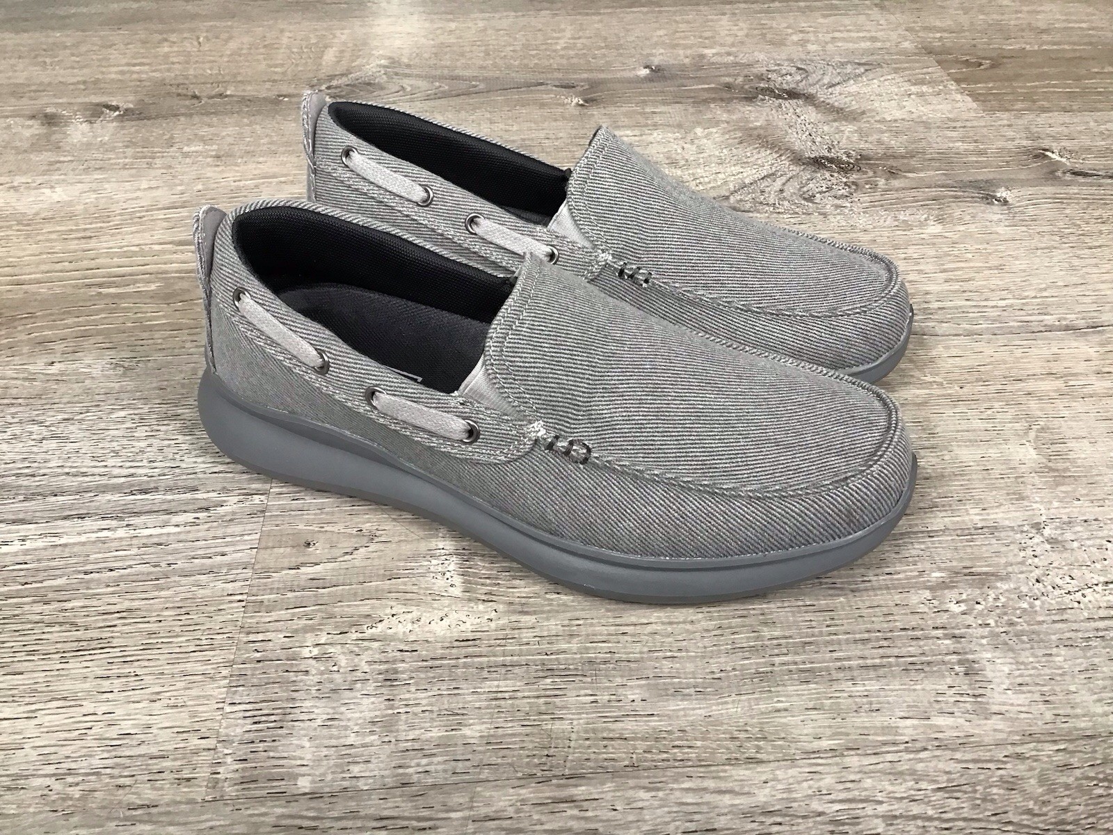 Loafers Size 7 M D Gray Viasol Deck Mcx044c New