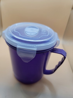 #ad Purple Sistema Microwavable Cookware Cup 22.18 Oz. BPA free And Lid With Vent $18.04
