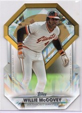 Willy McCovey 2022 Topps Chrome Update Baseball Diamond Greats Die Cuts