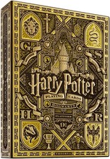 theory11 Harry Potter Playing Cards - Yellow Poker, Hufflepuff Yellow 