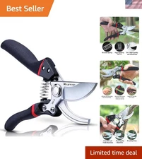Ultra-Strong High Carbon Steel Pruners - Reliable and Stylish Gardening Tool