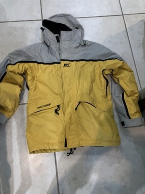 Vintage Helly Hansen Ski Sea Jacket Hooded Tech S/P Breathable Vented Waterproof