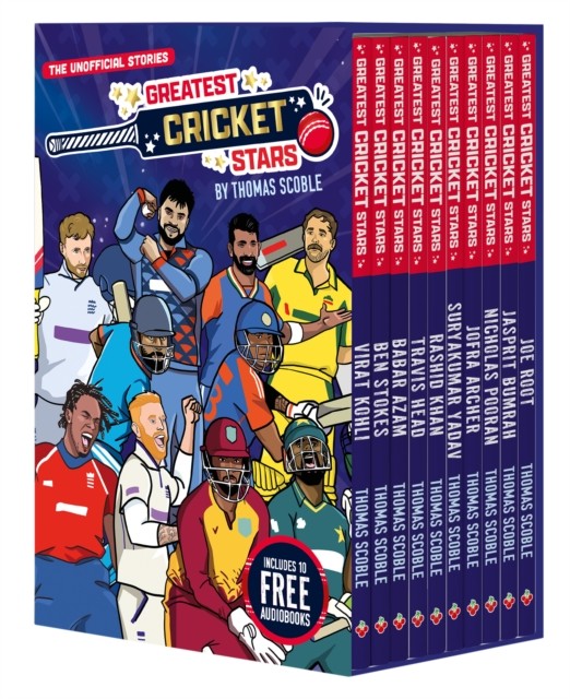 Sweet Cherry Publishing The Greatest Cricket Stars By Thomas Scoble 10 Books Collection Box Set (Includes Free Audiobooks)- Ages 7-9 - Paperback - Image 7