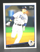 2009 Topps Evan Longoria Card # 134 American League Rookie of the Year ROY MLB. rookie card picture