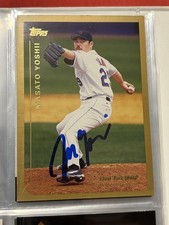 MASATO YOSHII AUTOGRAPED SIGNED 1999 TOPPS CARD NEW YORK METS COA