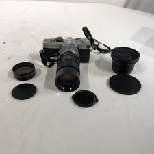 Minolta SR-7 untested , 3 Extra Lenses