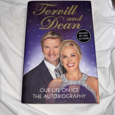 *signed* TORVILL AND DEAN-OUR LIFE ON ICE-SIGNED BOOK- AUTOBIOGRAPHY