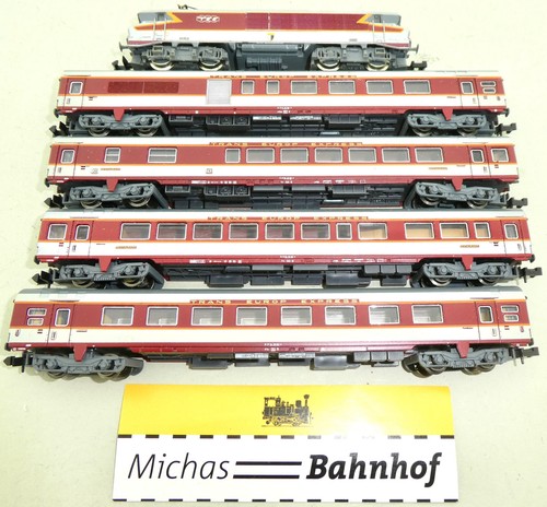 SNCF Grand Confort TEE Capitole BB 15000 Ellok +4 Personenwagen N 1:160 #C Lj5 å | Condition: Gebraucht