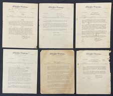 Ford Motor Co. Atlanta Ga Dealer Bulletins Model T - 1922 - 1924 Letterhead Lot