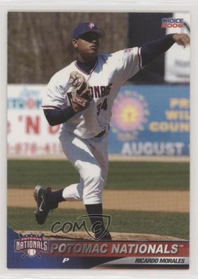 2006 Choice Potomac Nationals Ricardo Morales #22 1p1