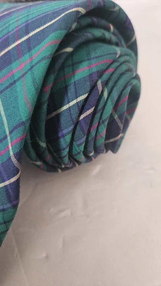 Corbata Pendleton azul a cuadros hecha en Estados Unidos Foto 2 de 4