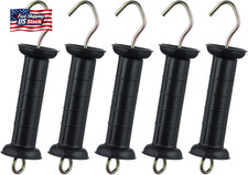 FENSMILE Insulated Fence Plastic Gate Handle, 5PCS Handle Heavy Duty Electric Fe