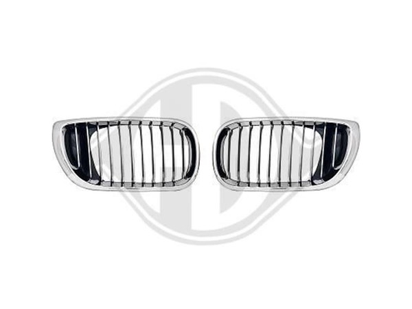 Designgrill SET FüR BMW 3Er. E46 2001-2005 Limousine./Touring-image