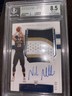 BGS 8.5 - 2019-20 National Treasures - Rookie Patch Auto Nicolo Melli #135 /99
