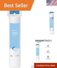 Hypoallergenic 100 Cotton Rounds for Makeup Remover, Skincare, Nail Polish R...