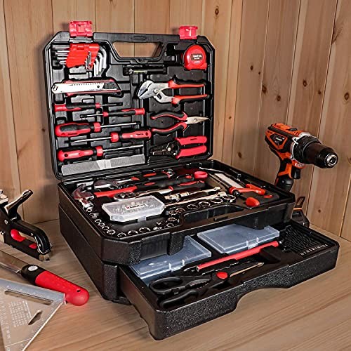  325 Piece Home Repair Tool Kit, General Home/Auto Repair Tool Set, 325-Pieces