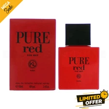 Pure red 3.4 Fl. Oz. Eau De Toilette Spray Men