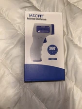 MSCFIT Medical Infared Forehead Thermometer Amazing Baby easy use! 36"sq NEW