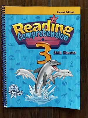 Abeka Reading Comprehension 3 Skill Sheets Teacher/Parent Edition
