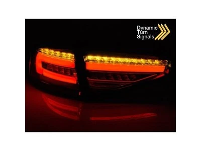 fanali posteriori barra led neri seq per audi a4 b8 2012-2015 berlina oem led Foto 3 de 3