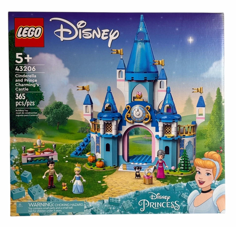 Lego Disney Cinderella And Prince Charming’s Castle 43206 - Image 2 of 4
