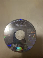 Vintage Microsoft Works 2000 Cd-rom