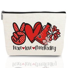 Cheerleader Gifts Makeup Bag Funny Cheerleading Travel Multicolor291