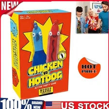 Big Potato Chicken Vs Hotdog – Hilarious Flip Challenge Party Game for Families