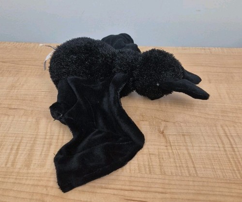 Webkinz Black Bat Fangs Ganz HM367 Plush Posable Wings No Code - Picture 6 of 16