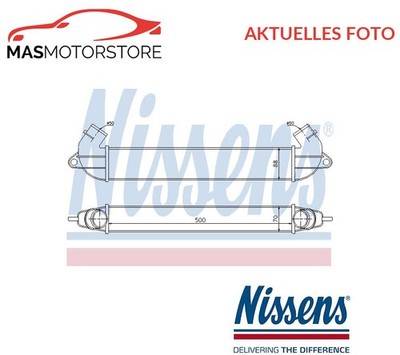 LADELUFTKÜHLER KÜHLER LADELUFT NISSENS 96736 P FÜR FIAT DOBLO 1.3L,1.9L
