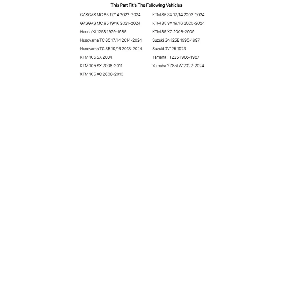 Cadena profesional Primary Drive 428 C 428x124 para HONDA XL125S 1979-1985 Foto 4 de 4