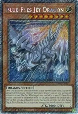 Blue-Eyes Jet Dragon - RA02-EN017 - Platinum Secret Rare - 1st Edition x1 Near M