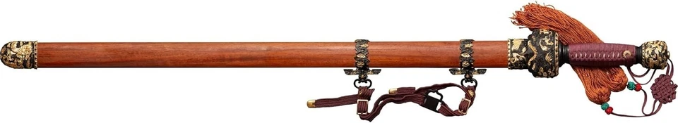 Cold Steel CS-SW-SEAGIM: Gim chino de dos collares Sea Wave / 37" en general, marrón Foto 2 de 4