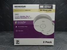 USI 1-Pack 10-Year Battery Combination Smoke Carbon Monoxide Detector w/Alarm