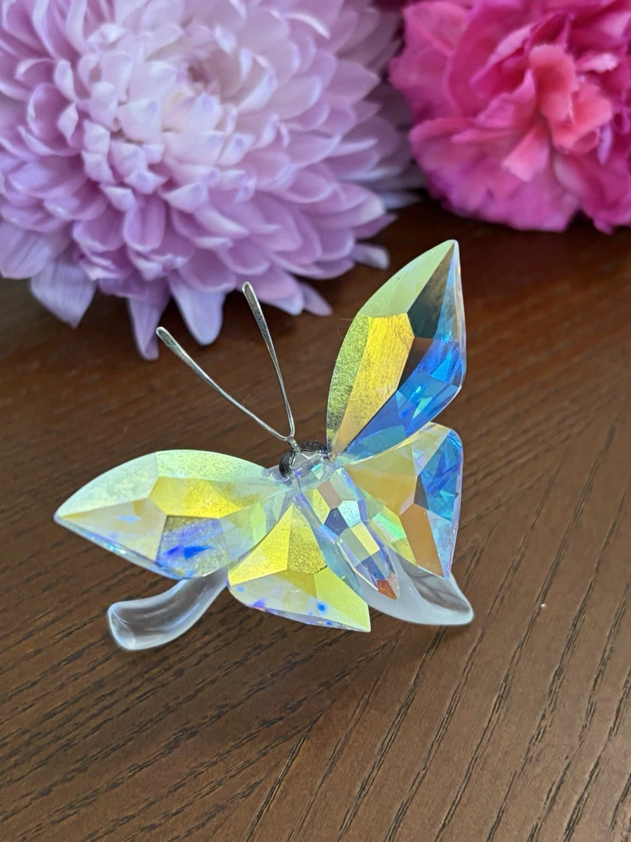Swarovski Butterfly On Leaf for sale | eBay