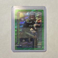 Topps 2025 Chrome Tariq Woolen Seahawks #278 Green Parallel /99 NFL