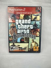 Grand Theft Auto San Andreas PlayStation 2 PS2 Greatest Hits M Rockstar NTSC