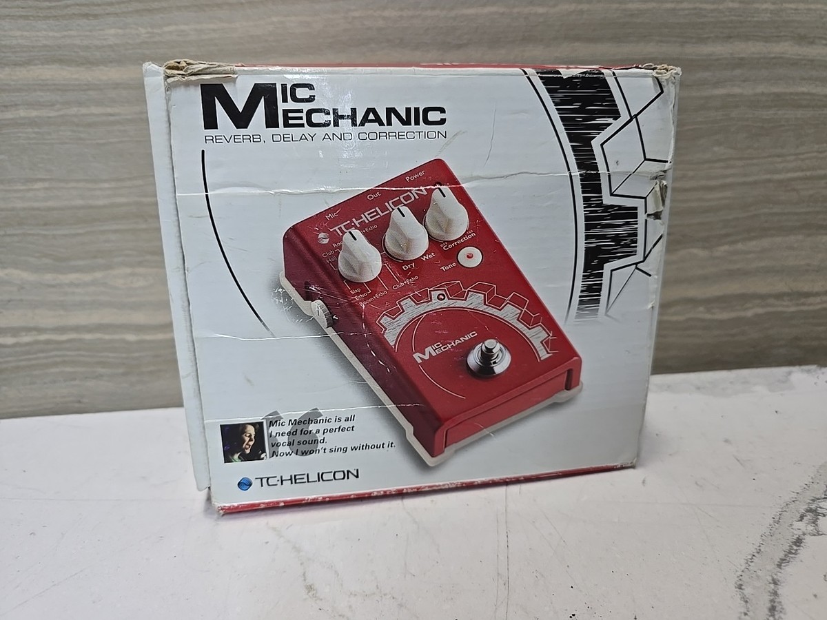 TC Helicon Voicetone Mic Mechanic Multi-Effects Guitar Effect