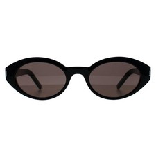 Saint Laurent Sunglasses SL567 001 Shiny Black Grey