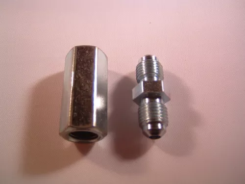 IMPERIAL BRAKE PIPE JOINER UNION FITTING 3/8th x 24tpi UNF CLASSIC CAR HOTROD