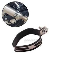Slip on Strap Bracket Hexagon Motorcycle Exhaust Muffler Hanger Hanging Clamp