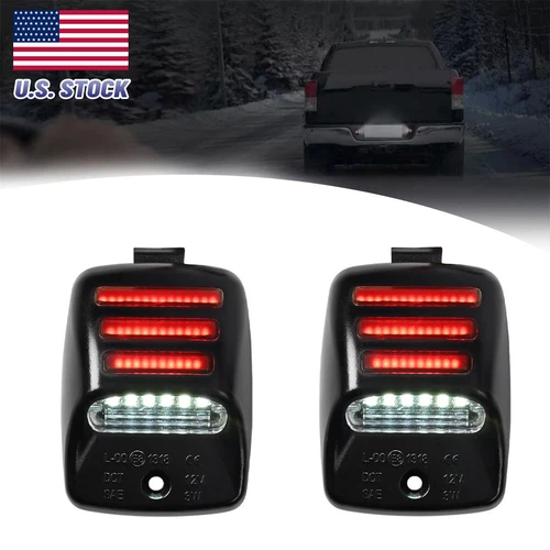 2X LED License Plate Light Tag Lamp For Toyota Tundra 2000-2013 Tacoma 2005-2015