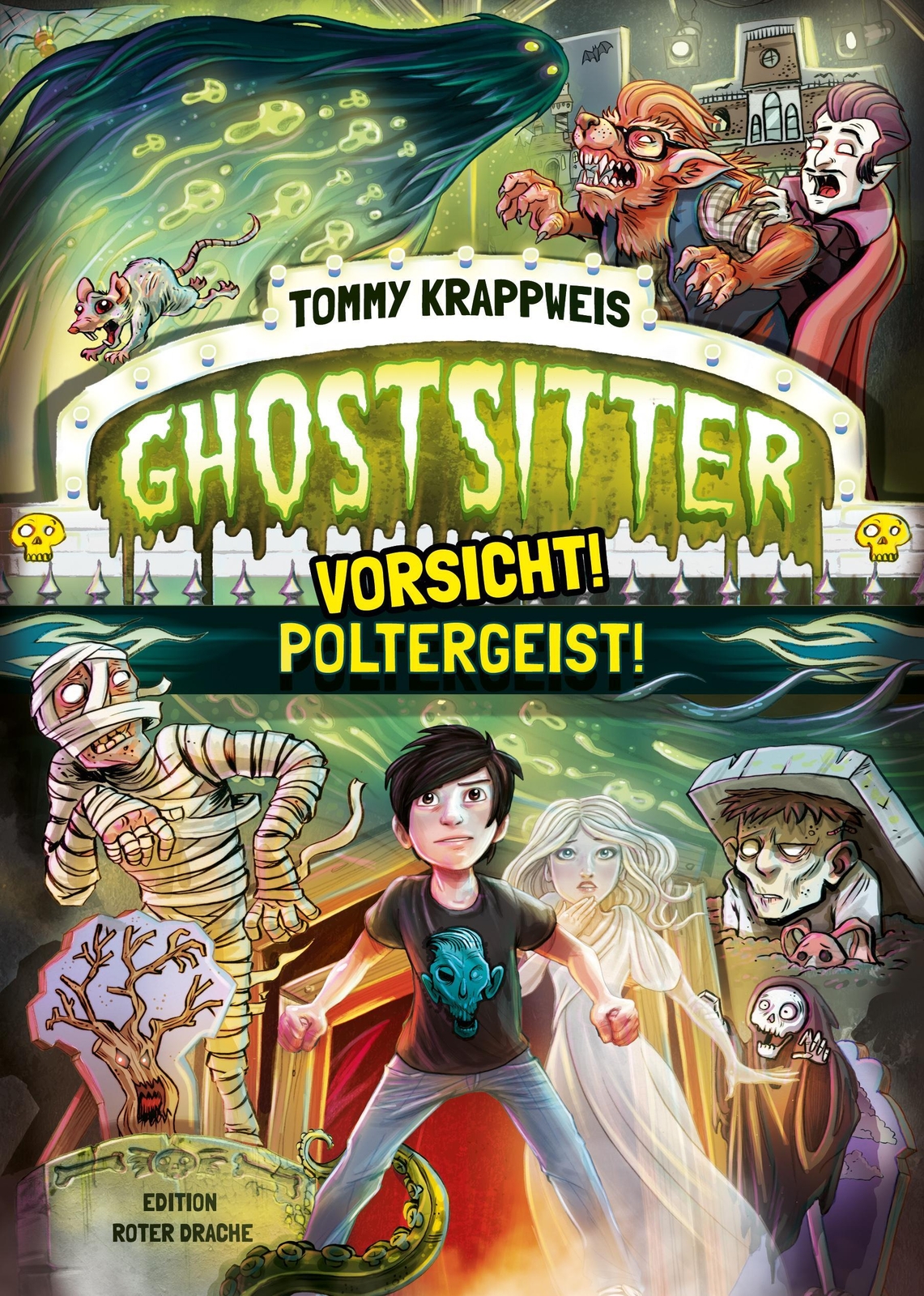 Thumbnail - Ghostsitter | Tommy Krappweis | Vorsicht Poltergeist | Buch | 248 S. |