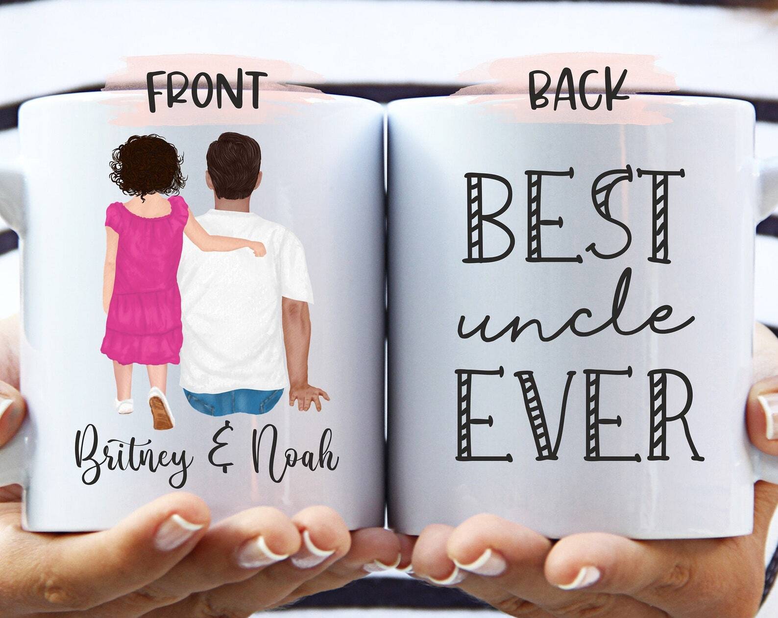 Best Uncle Ever Mug - Perfect Birthday or Appreciation Gift for Uncle