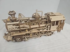 ROKR Locomotive 3D Wooden Assembled Mechanical Craft Works