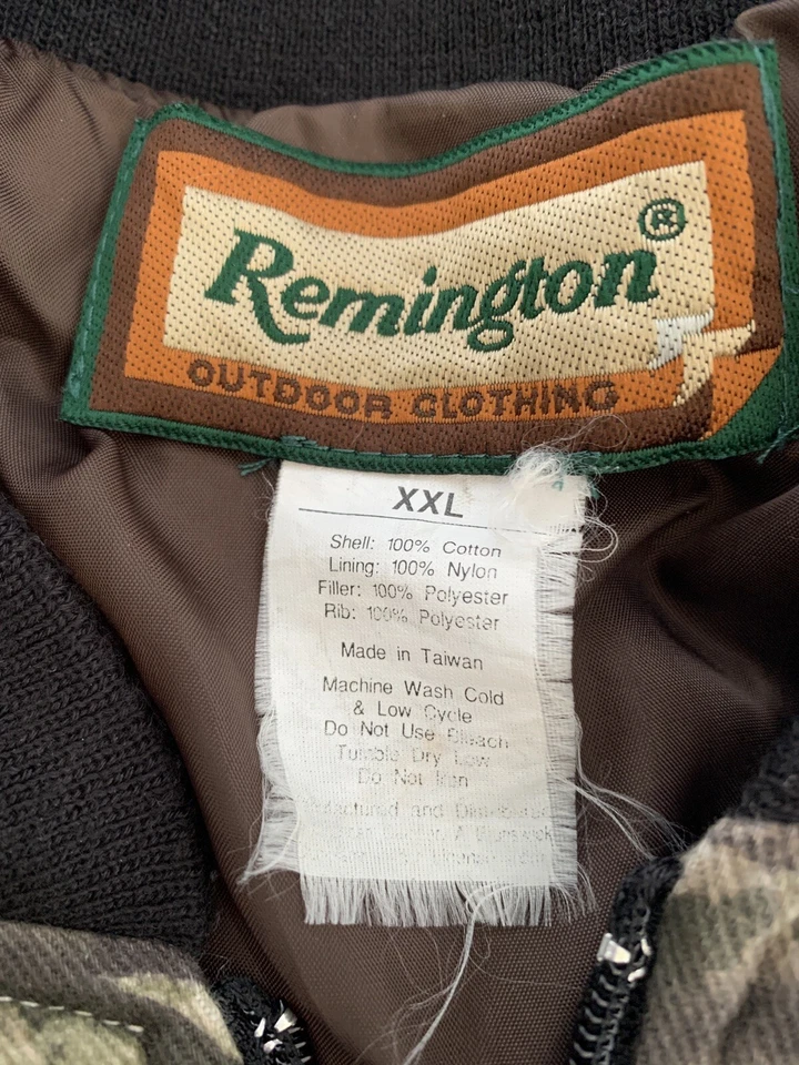 90’s Remington Camo Youth Size XXL Hunting Jacket - Image 3 of 4