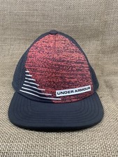 Under Armour Salmon Gray Youth UA Snapback Adjustable Stretch Hat
