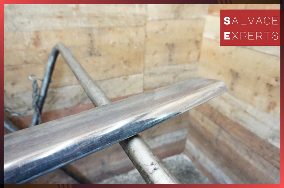 Parachoques trasero Jaguar XJS 1988-1991 centro hoja cromada excelente fabricante de equipos originales Foto 4 de 4